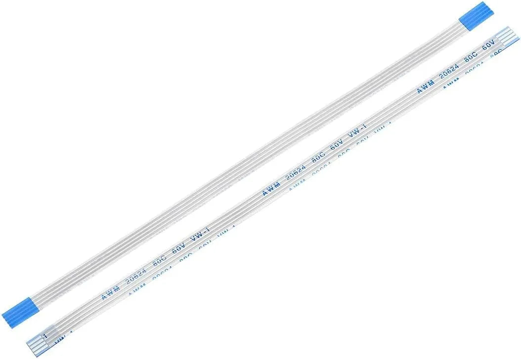 4 Pin 1mm 100mm length Same side Connection FFC Ribbon Flexible Flat Cable