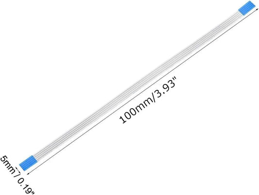4 Pin 1mm 100mm length Same side Connection FFC Ribbon Flexible Flat Cable
