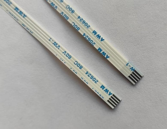 4 Pin 1mm Pitch 100mm Same side Connection FFC Ribbon Flexible Flat Cable