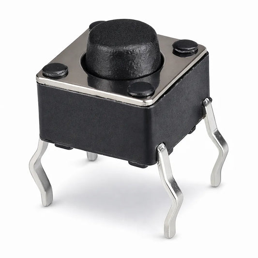 4 Pin Momentary Micro Tactile On Button Switch (Pack of 25)