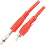 P38 Mono Male to RCA Male Cable 1.5 Meter