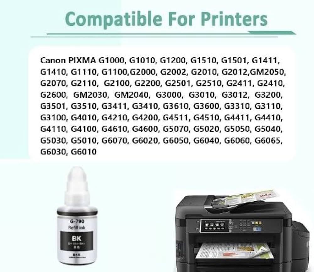 Buy Refill Ink For Canon G1000 G2000 G3000 G4000 Printer (Yellow