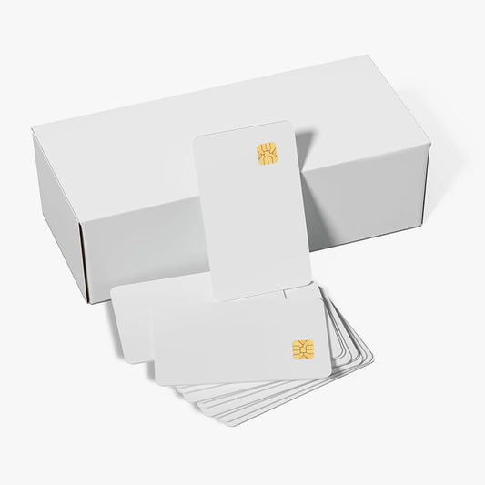 White PVC Chip Card (big chip) For Use in Thermal Printers (1 pcs)