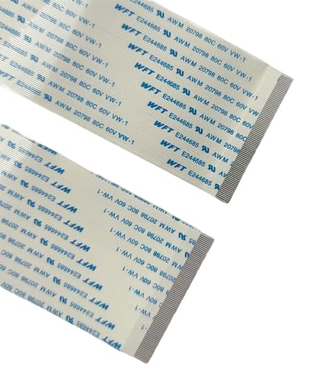 60 Pin 0.5mm Pitch 200mm Reverse Side Connection FFC Ribbon Flexible Flat Cable