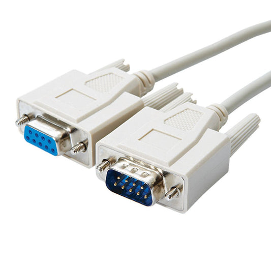 VGA Male to Female Cable 1.5 m Serial RS232 9-Pin DB9 9-Pin PC Converter Cable