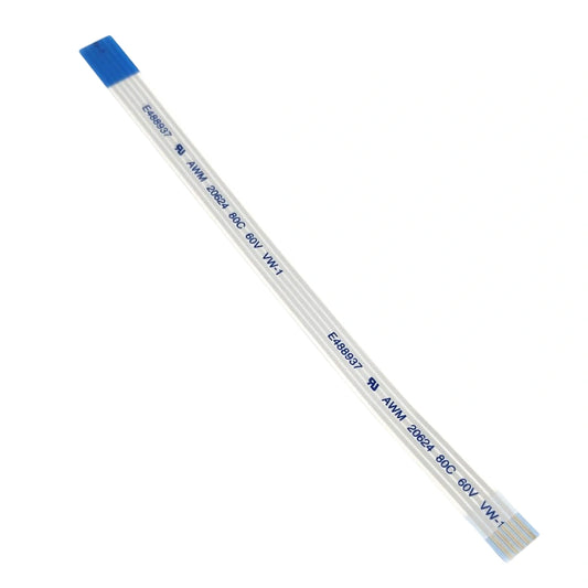 5 Pin 1mm Pitch 100mm Reverse Side Connection FFC Ribbon Flexible Flat Cable