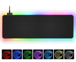 Mouse Pad For Large Extended Desk Pad Mat with 14 Lighting Modes (RGB09)