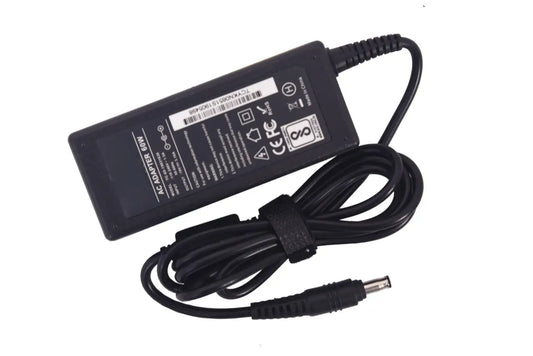 60W Laptop Adapter Compatible for Samsung R519, R719, NP270E5E Series (19V, 3.16A) (Power Cord Included)
