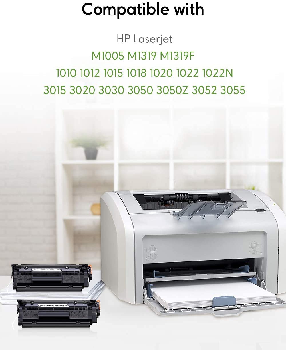 12A Toner Cartridge compatible for (2612A) HP 1010 / 1012 / 1015 / 1018 / 1020 / 1022 / 1022n / 1022nw