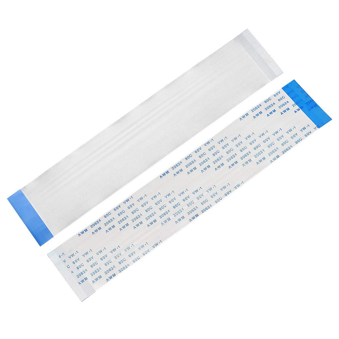 60 Pin 0.5mm Pitch 200mm Reverse Side Connection FFC Ribbon Flexible Flat Cable