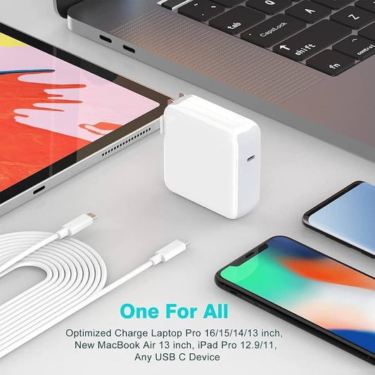 Laptop Adapter 61W 20V/3A Type-C For Apple MacBook Pro