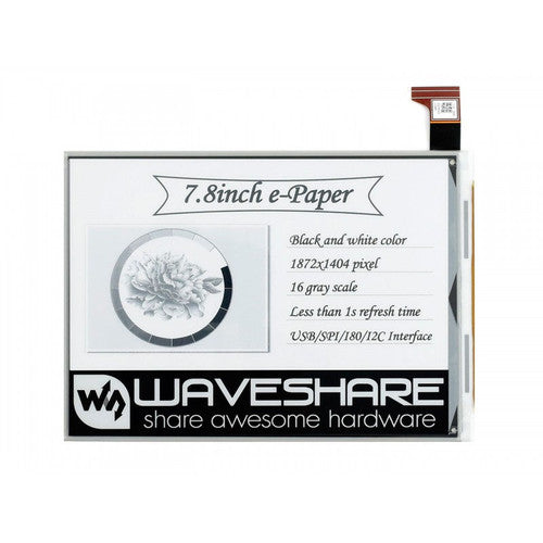 7.8 inch E-Ink Raw Display