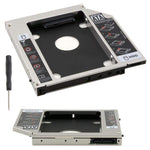 Laptop 2nd Hard Drive Caddy 12.7mm CD/DVD Drive Slot for SSD and HDD