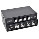 4x1 USB 2.0 Switch Box Hub For Printer Scanner Keyboard and Other USB Supported Devices