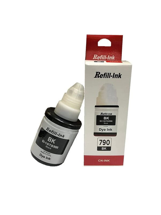 Refill Ink For Canon G1000 G2000 G3000 G4000 Printer (Black)