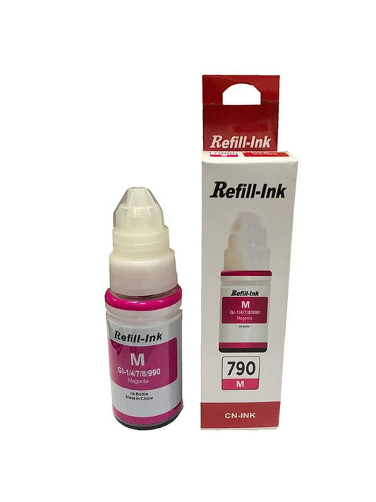 Refill Ink For Canon G1000 G2000 G3000 G4000 Printer (Magenta)