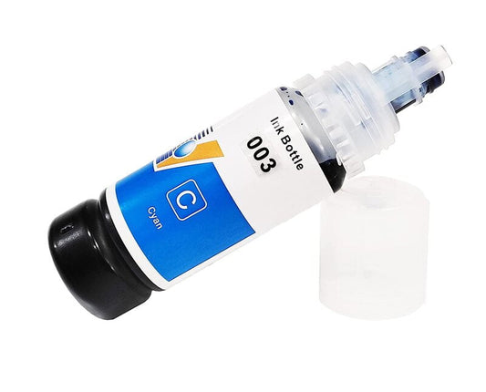 Refill Ink 003 For Epson L3100 L3110 L3150 L3151 L3152 Printer (Cyan)