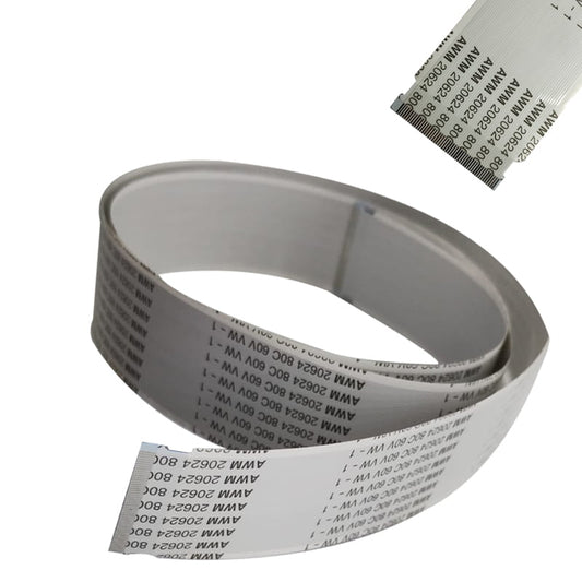 50 Pin 0.5mm Pitch 870mm Reverse Side Connection FFC Ribbon Flexible Flat Cable