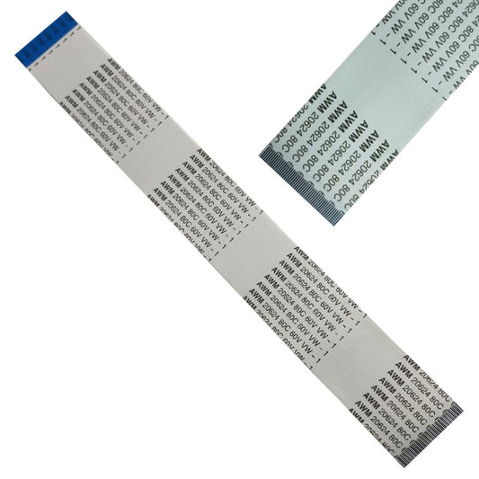 50 Pin 0.5mm Pitch 200mm Reverse Side Connection FFC Ribbon Flexible Flat Cable