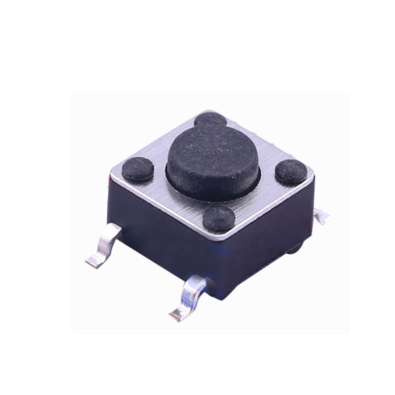 4Pin Round Button SPST Straight Tactile Switch SMD-TS6645TP