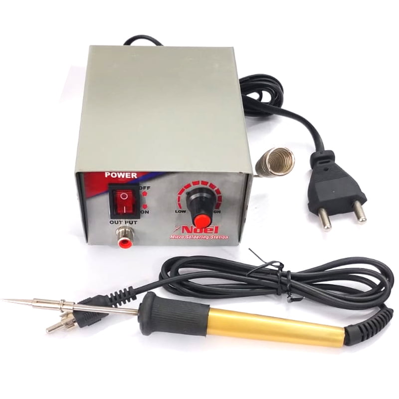 Alpha Series Grey Body Micro Soldering Iron Station 12V