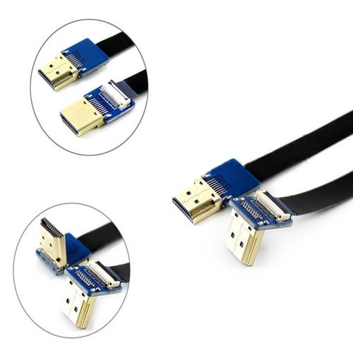 20 Pin 0.5mm Pitch 500mm Reverse Side Connection FFC Ribbon Flexible Flat Cable