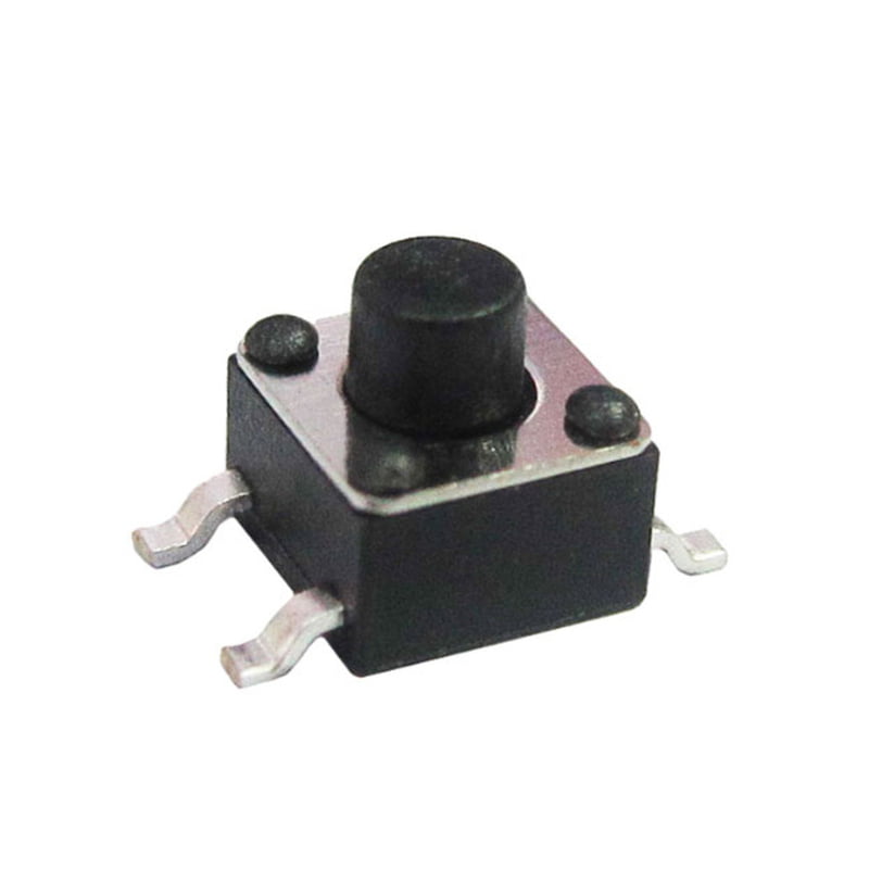 4Pin Round Button SPST Straight Tactile Switch SMD-TS4550TP