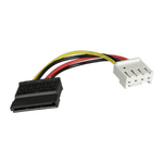 DVR HDD Power Cord 4pin Mini Power Cord/Adapter to Power one 15 pin SATA HDD