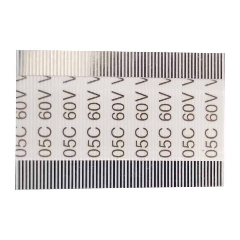 60 Pin 0.5mm Pitch 20mm Same Side Connection FFC Ribbon Flexible Flat Cable