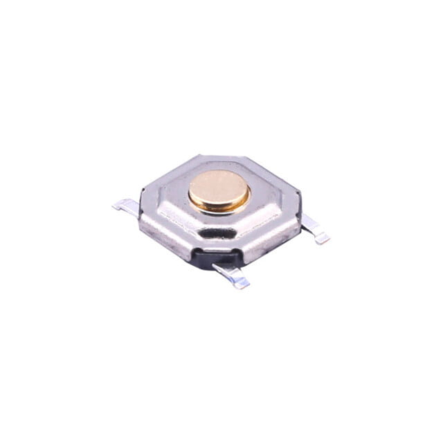 4 Pin Round Button SPST Straight Tactile Switch SMD TS5217A-160gf