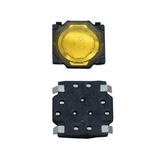 4 Pin Round Button SPST Straight Tactile Switch SMD-TS3735A 250gf 030