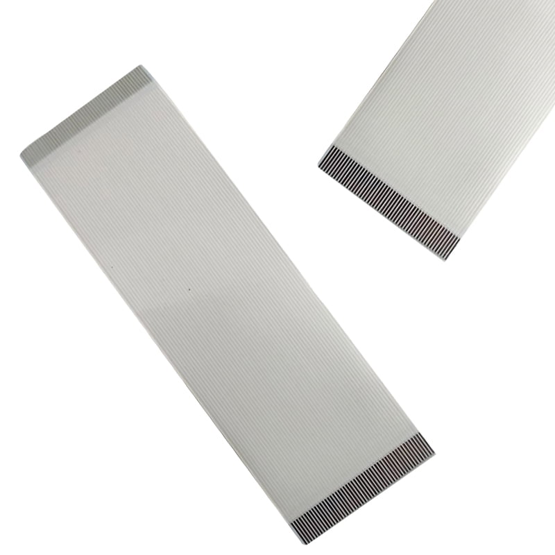 50 Pin 0.5mm Pitch 80mm Same Side Connection FFC Ribbon Flexible Flat Cable
