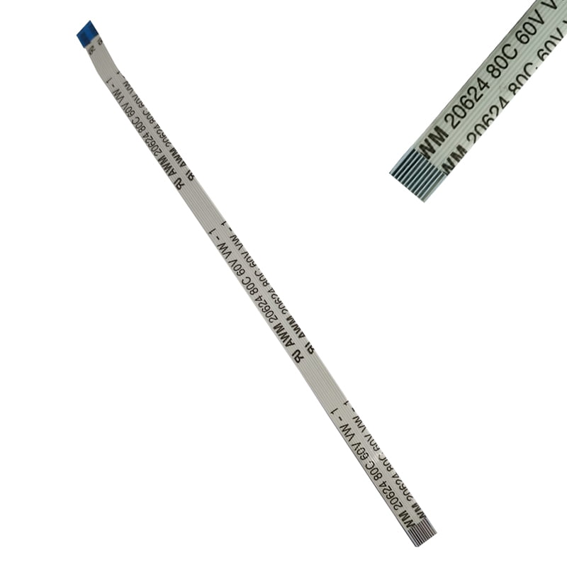 10-Pin FFC Ribbon Cable, 0.5mm Pitch, 150mm Length, Type B (Reverse Side Connection)