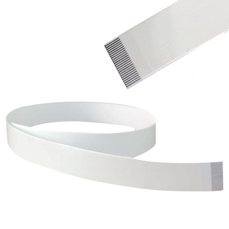 24 Pin 0.5mm Pitch 350mm Same Side Connection FFC Ribbon Flexible Flat Cable