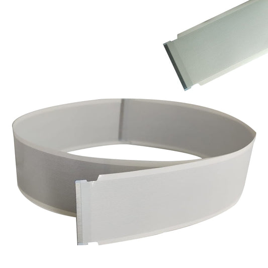 50 Pin 0.5mm Pitch 555mm Same Side Connection FFC Ribbon Flexible Flat Cable