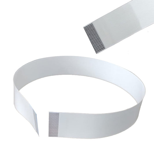 24 Pin 0.5mm Pitch 200mm Same Side Connection FFC Ribbon Flexible Flat Cable (Plain)