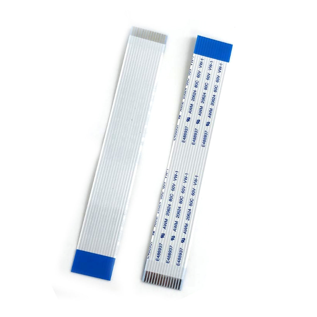 14 Pin 1mm Pitch 100mm Reverse Side Connection FFC Ribbon Flexible Flat Cable