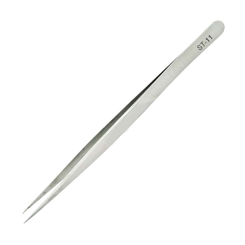 ST-11 High-Quality Fine Point Stainless Steel Tweezer