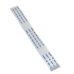 24 Pin 0.5mm Pitch 120mm Same Side Connection FFC Ribbon Flexible Flat Cable