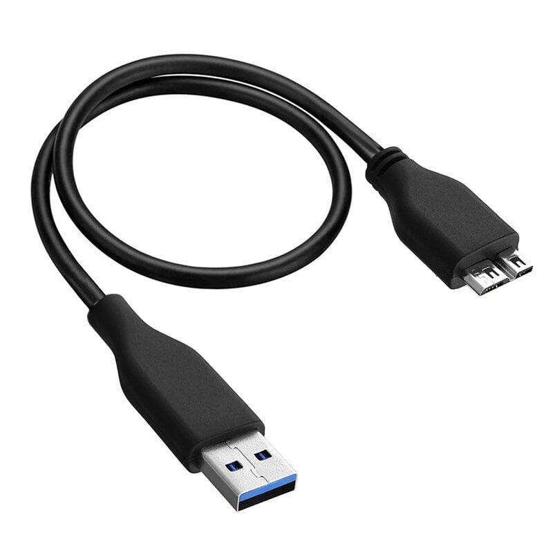 USB 3.0 A to Micro B Cord compatible with External Hard Drive