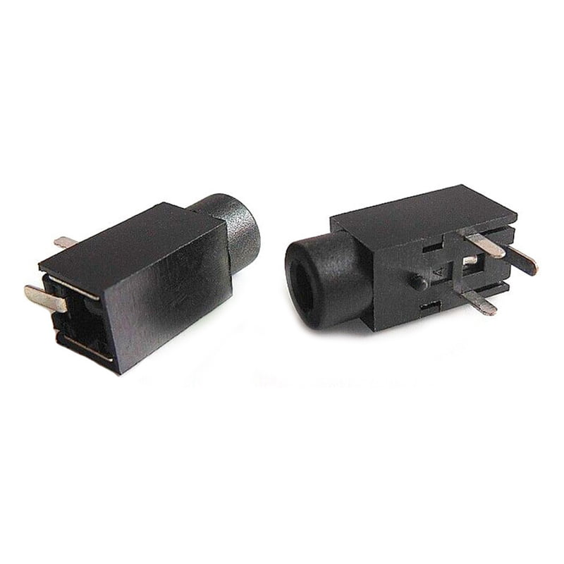 3.5mm Female Audio Jack Connector 3-Pin Headphone Jack Socket (Through-Hole, PJ-3200)