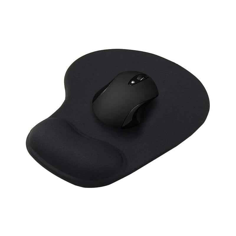H-02 Mouse Pad With Gel Wrist Support and Comfortable For Laptop Computer & Gaming