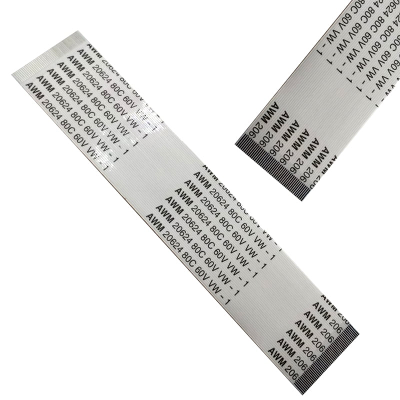 45 Pin 0.5mm Pitch 120mm Same Side Connection FFC Ribbon Flexible Flat Cable