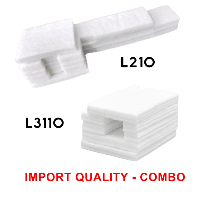 Combo For Import Quality Waste ink Pad Foam (Sponge) Epson L3110 + L210 Printer