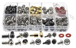 234 Pcs PC Screw Standoff Set for Computer Case, Motherboard & Fan Mounting