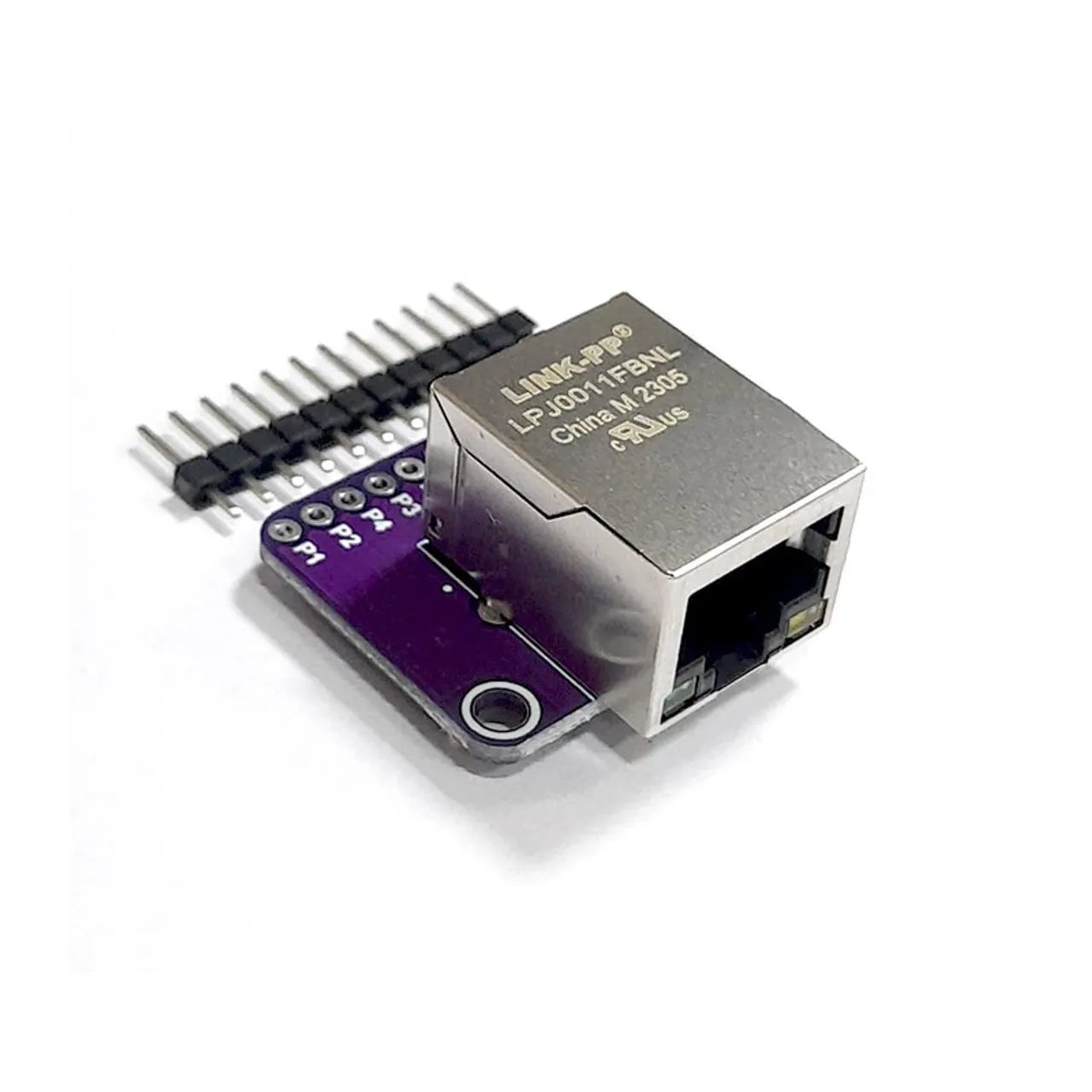 7Semi RJ45 Connector MagJack Ethernet Breakout