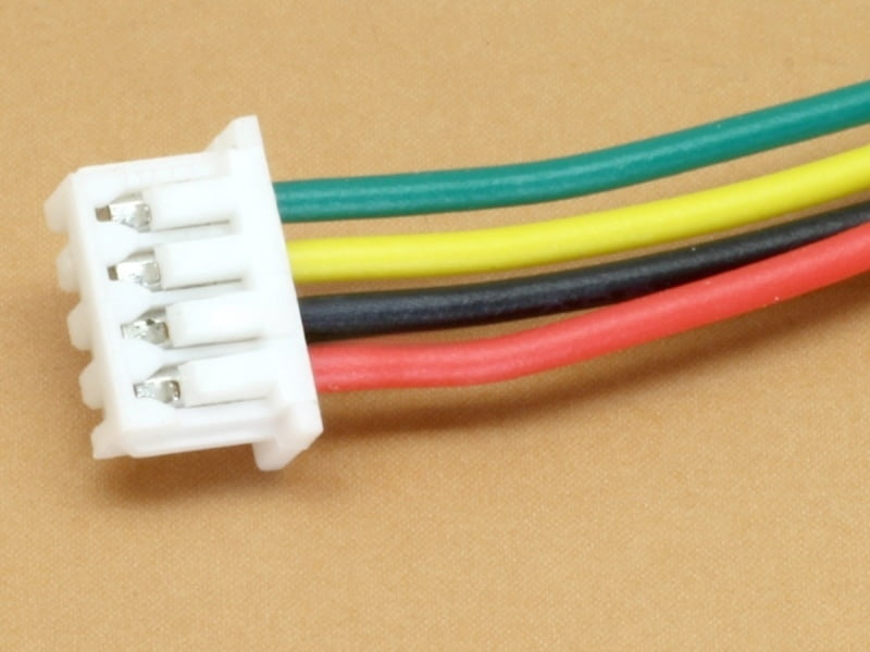 4 pin JST, 1.25mm, Both side Female 10cm