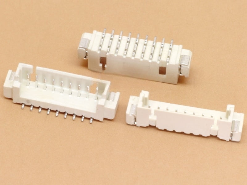 9 pin SMD JST 1.25mm Top Entry Header