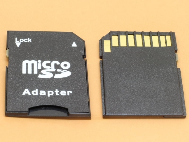 Micro SD TF to Big SD Memory Card Adapter