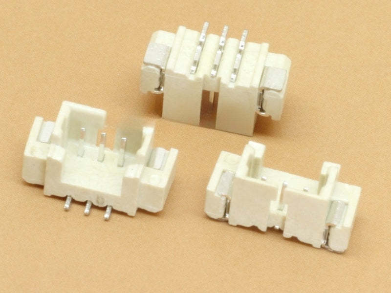 3 pin SMD JST 1.25mm Top Entry Header